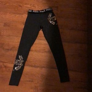 |PINK| sequin leggings